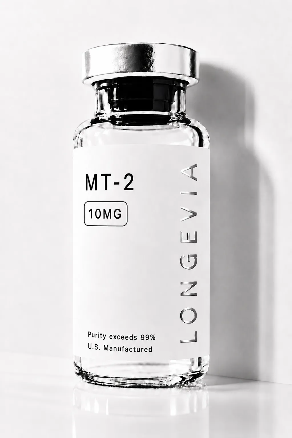 Melanotan II research peptide vial